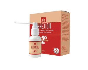Carexidil 2% Soluzione Spray Cutanea per Capelli Anticaduta 60 Millilitri