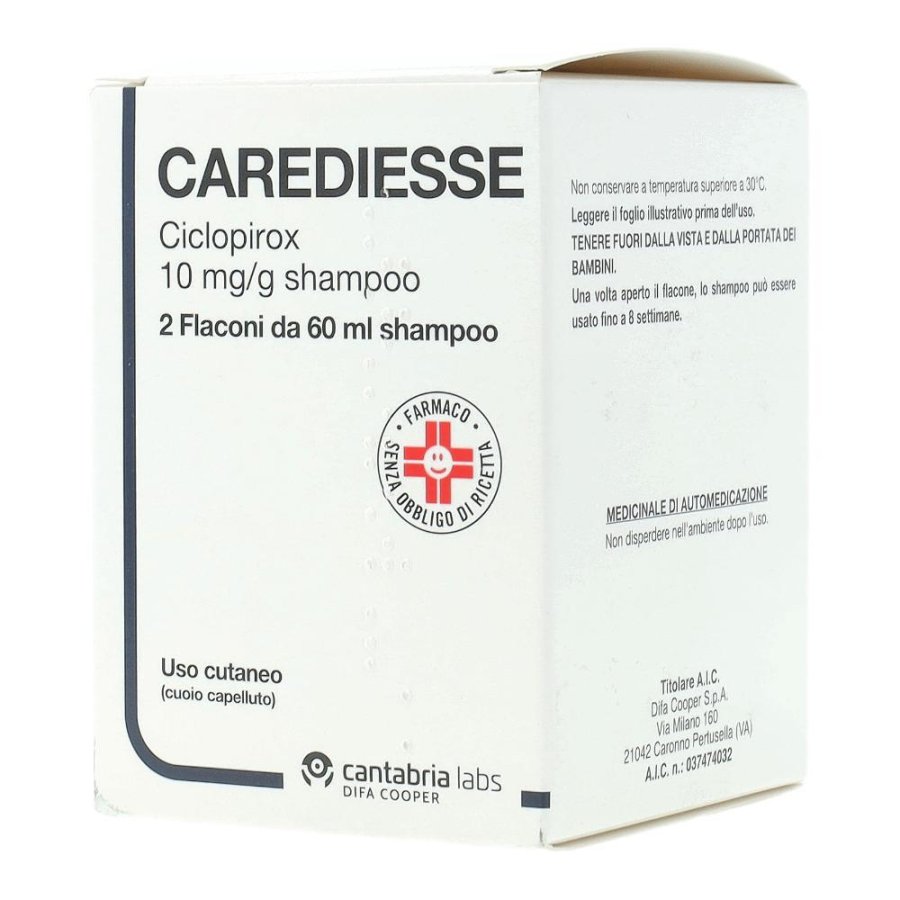 Carediesse Shamp2fl 60Ml10mg/G Carediesse Shamp2fl 60Ml10mg/G