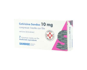 Cetirizina 10 Mg Confezione 7 Compresse Sandoz