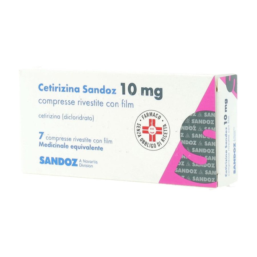 Cetirizina 10 Mg Confezione 7 Compresse Sandoz Cetirizina 10 Mg Confezione 7 Compresse Sandoz