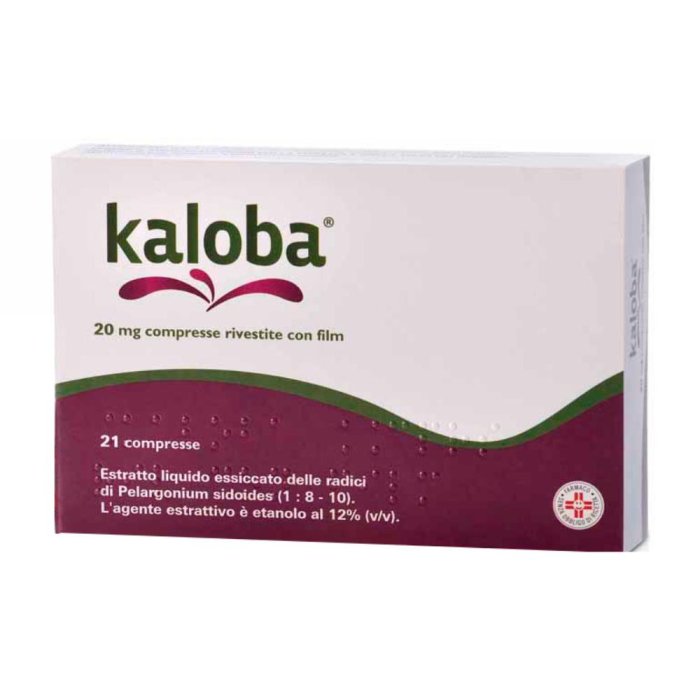 Kaloba 20 mg 21 Compresse Rivestite Fitoterapico per Tosse Raffreddore e Bronchite Acuta per Adulti e Bambini Kaloba 20 mg 21 Compresse Rivestite Fitoterapico per Tosse Raffreddore e Bronchite Acuta per Adulti e Bambini