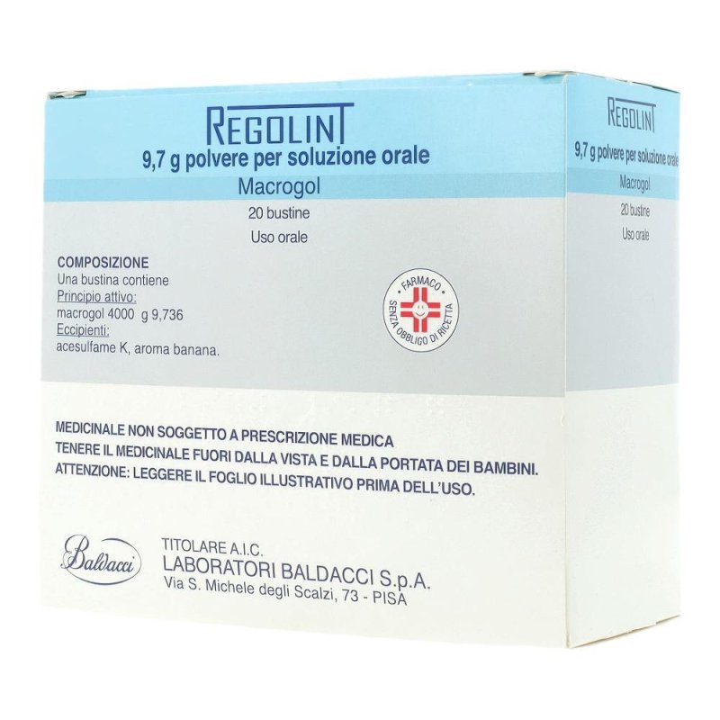 Regolint 9,7 G Polvere Per Soluzione Orale 20 Bustine