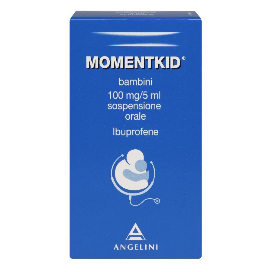 Momentkid Bambini 100 Mg/5 Ml Sospensione Orale Flacone 150 Ml Con Siringa Dosatrice