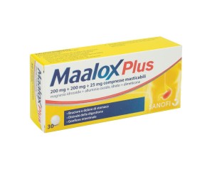 MAALOX PLUS 30CPR MAST
