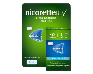 NICORETTEICY 40 Past.2mg