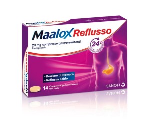 Maalox Reflusso 20 Mg Compresse Gastroresistenti 14 Compresse In Blister Opa/Alu/Pvc-Al