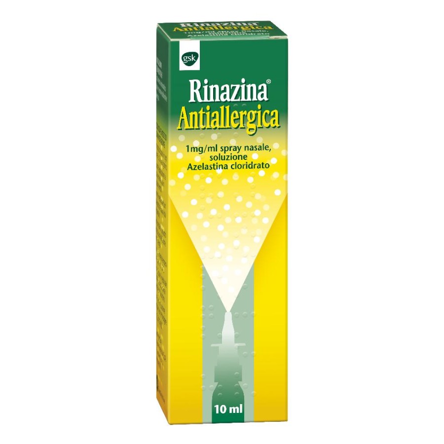 Rinazina Antial 1 Mg/Ml Spray Nasale, Soluzione Flacone Con Nebulizzatore  Da 10 Ml