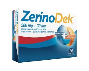 Zerinoactiv 200Mg/30Mg Compresse Rivestite Con Film 20 Compresse In Blister Pvc/Pvdc/Al