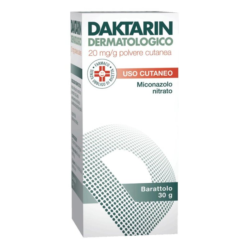 Daktarin 20 Mg/G Polvere Cutanea 1 Barattolo Da 30 G Daktarin 20 Mg/G Polvere Cutanea 1 Barattolo Da 30 G