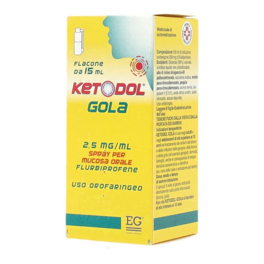 KETODOL Gola Spray 15ml KETODOL Gola Spray 15ml