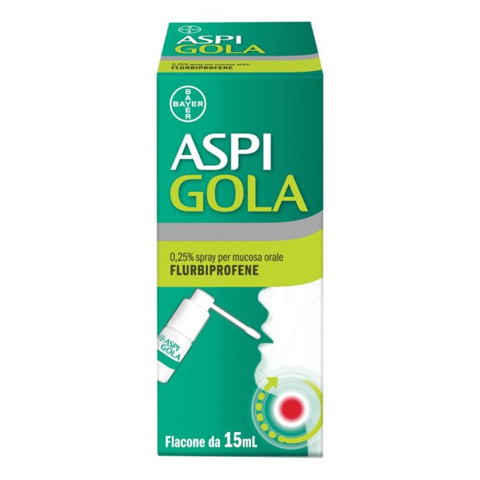 Aspi Gola 0,25% Spray Per Mucosa Orale Flacone Da 15 Ml Aspi Gola 0,25% Spray Per Mucosa Orale Flacone Da 15 Ml