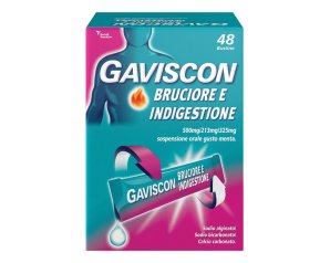 Gaviscon Bruciore E Indigestione Sospensione Orale 48 Bustine