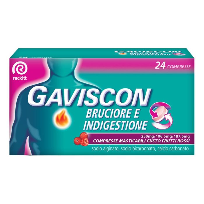 GAVISCON BRUCIORE E INDIG 24CP