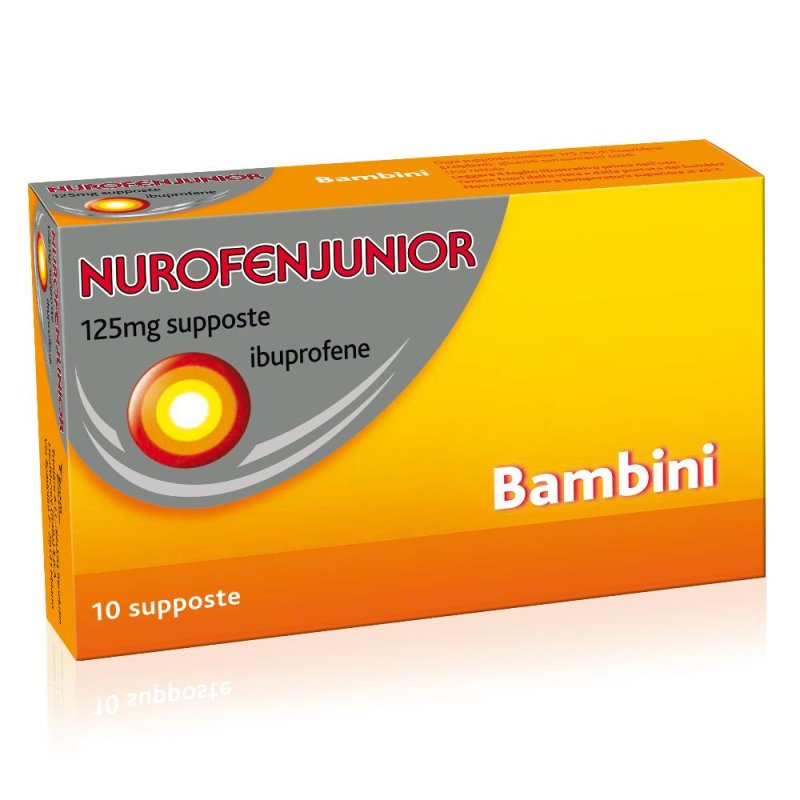 Nurofenjunior 125 Mg Supposte 10 Supposte In Blister Al Nurofenjunior 125 Mg Supposte 10 Supposte In Blister Al
