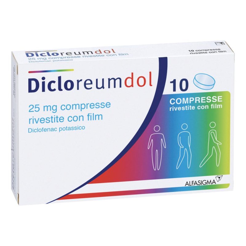 DICLOREUMDOL*10CPR RIV 25MG DICLOREUMDOL*10CPR RIV 25MG