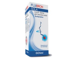 Fluibron Gola 0,25% Spray Per Mucosa Orale Flacone Da 15 Ml