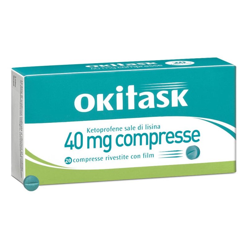 Okitask 20 Compresse Rivestite 40 mg Okitask 20 Compresse Rivestite 40 mg