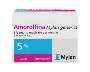 Amorolfina My 5% Smalto Medicato Per Unghie 1 Flacone In Vetro Da 2,5 Ml