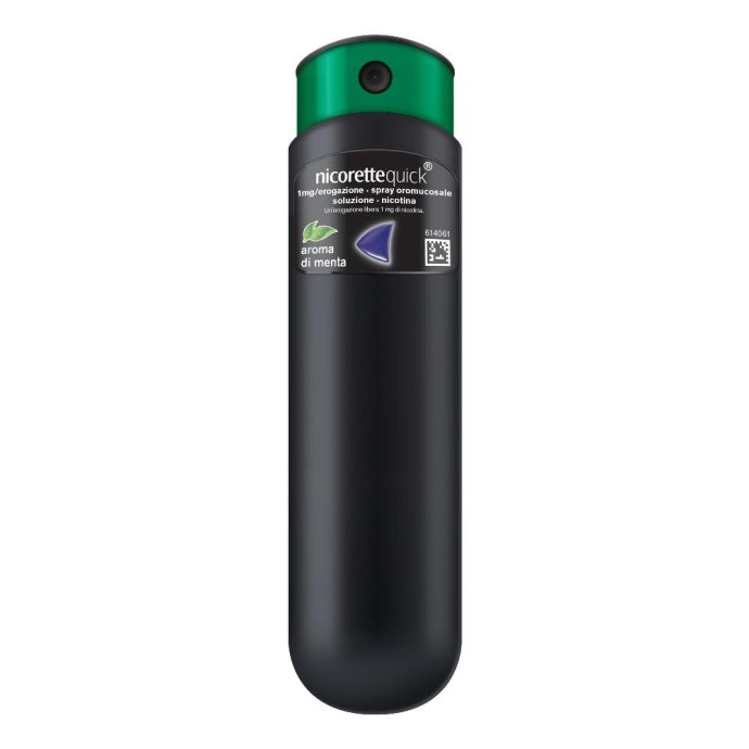 Nicorette Quick Spray Orale 150 dosi 1 Mg/Erogazione Nicorette Quick Spray Orale 150 dosi 1 Mg/Erogazione