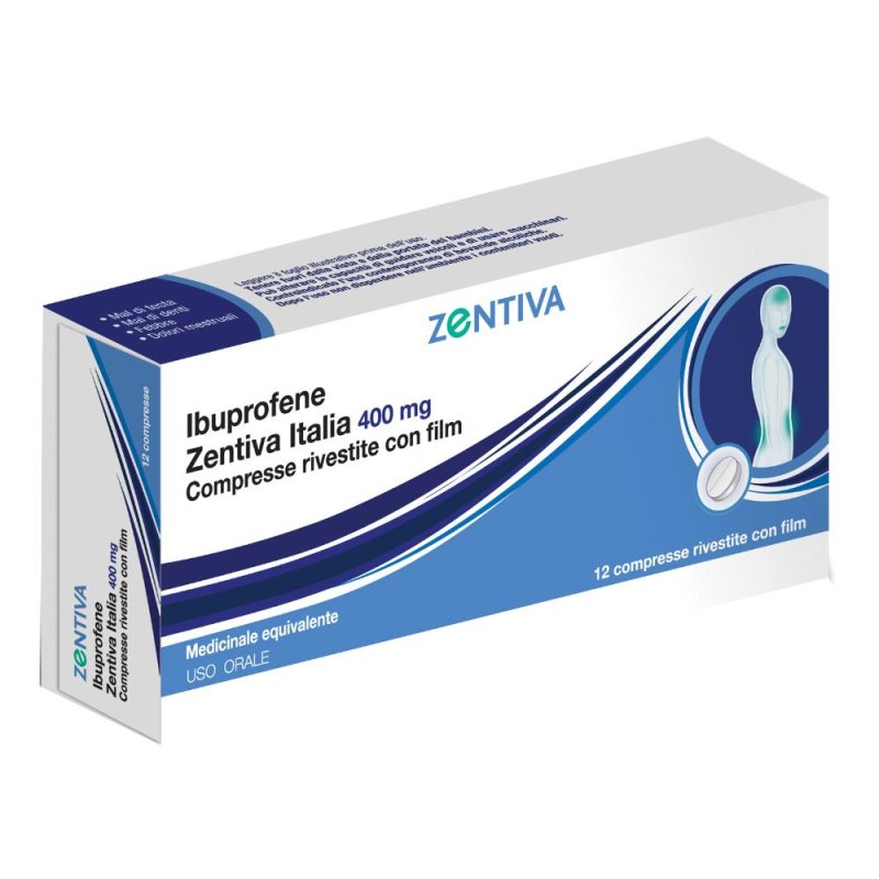 IBUPROFENE 400mg 12 Cpr ZTV IBUPROFENE 400mg 12 Cpr ZTV