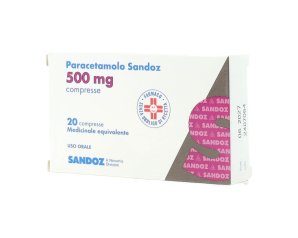 PARACETAMOLO  500mg 20Cpr SDZ