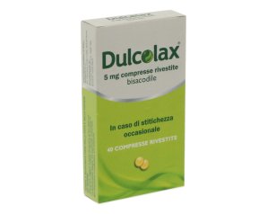 DULCOLAX 40CPR RIV 5MG