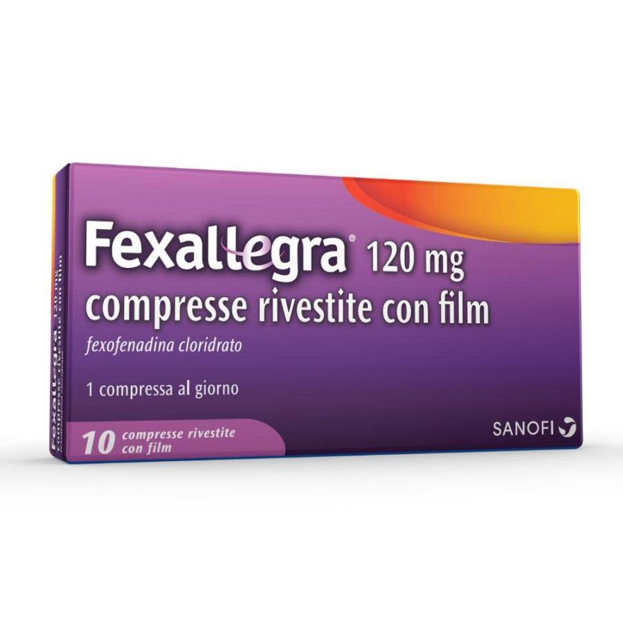 Fexallegra 120 Mg Compresse Rivestite Con Film 10 Compresse In Blister Pvc/Pvdc/Al
