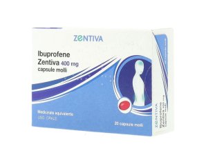 Ibuprofene Zentiva 400 mg 20 Capsule molli
