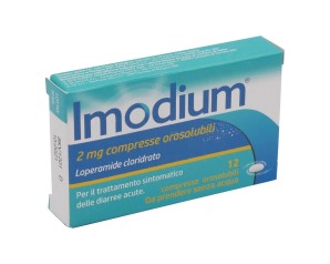 IMODIUM*12CPR OROSOL 2MG GMM