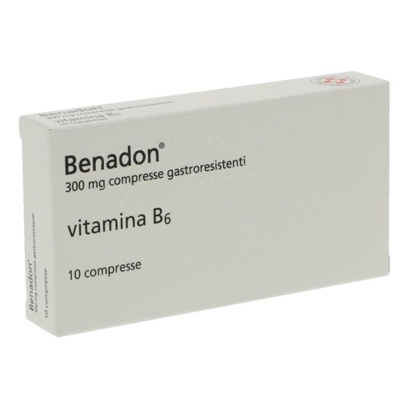 Benadon 10 compresse gastroresistenti 40 mg - integratore di vitamina B6 ad alto dosaggio Benadon 10 compresse gastroresistenti 40 mg - integratore di vitamina B6 ad alto dosaggio