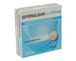 Efferalganmed 500 mg 16 compresse effervescenti - analgesico antipiretico a base di paracetamolo per febbre e dolori lievi