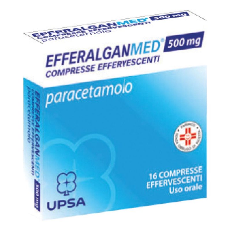 Efferalganmed 500mg antipiretico 16 compresse effervescenti