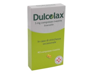 DULCOLAX*40CPR RIV 5MG GMM