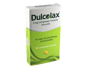 DULCOLAX*40CPR RIV 5MG GMM