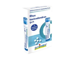 Rhus Toxicodendron Boiron 9 CH Granuli Tre Tubi da 4 Grammi The Homeopathic Remedy and Benessere Naturale