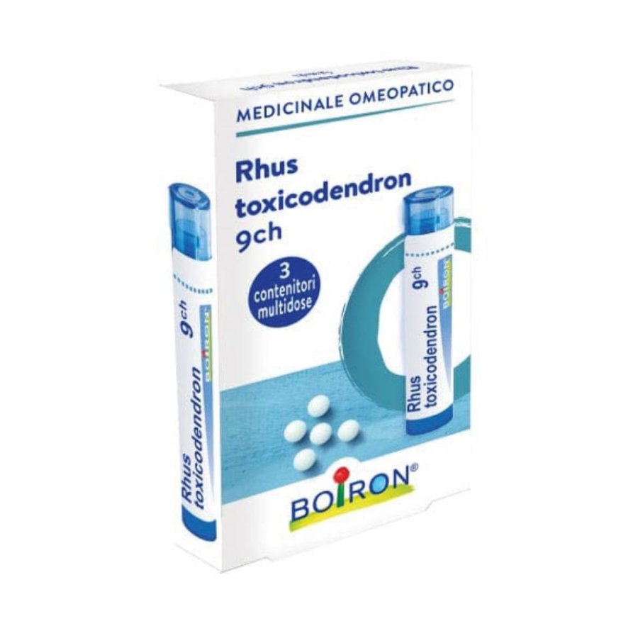Rhus Toxicodendron Boiron 9 CH Granuli Tre Tubi da 4 Grammi The Homeopathic Remedy and Benessere Naturale Rhus Toxicodendron Boiron 9 CH Granuli Tre Tubi da 4 Grammi The Homeopathic Remedy and Benessere Naturale