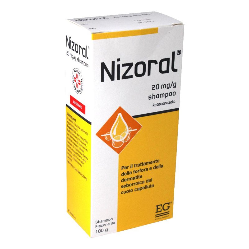 Nizoral 20 mg/g shampoo per il trattamento di forfora e dermatite seborroica 100 grammi Nizoral 20 mg/g shampoo per il trattamento di forfora e dermatite seborroica 100 grammi