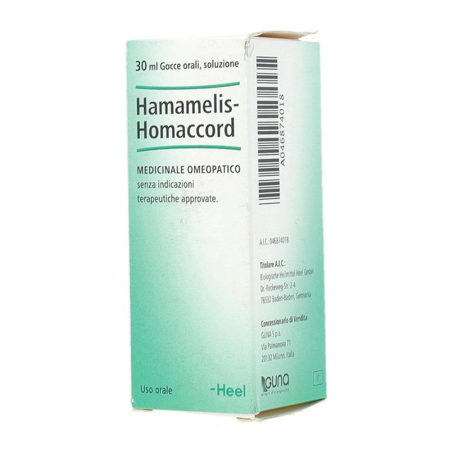 HAMAMELIS HOMAC Gtt 30ml HEEL HAMAMELIS HOMAC Gtt 30ml HEEL
