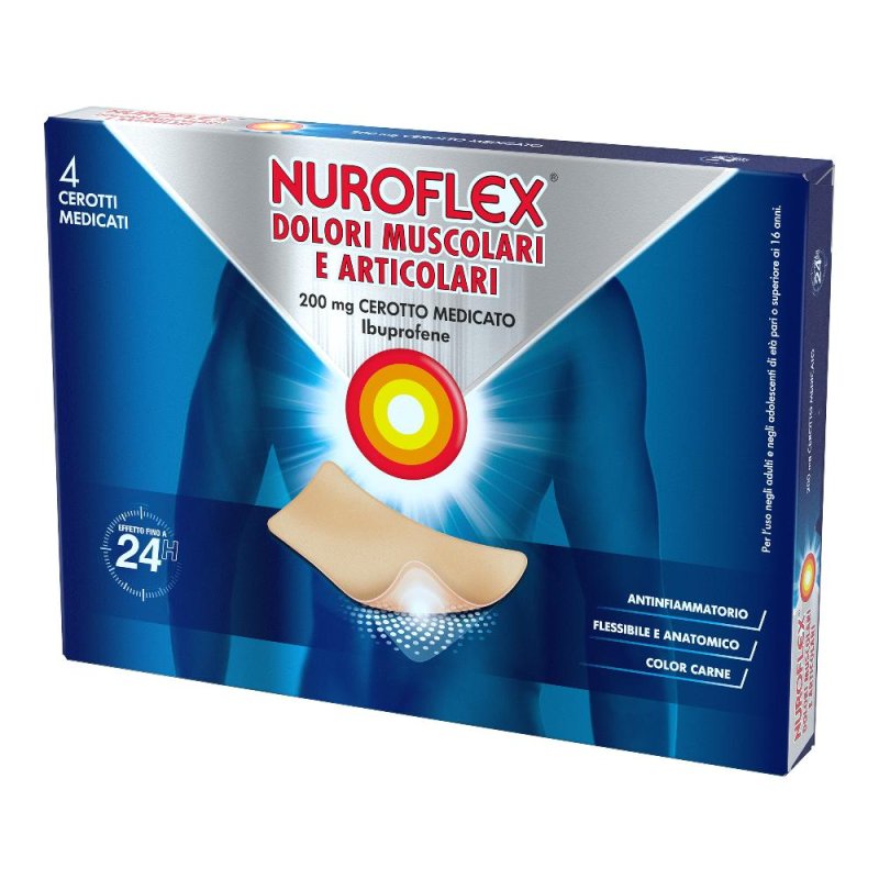 Nuroflex Dolori Muscolari E Articolari 4 Cerotti Medicati Nuroflex Dolori Muscolari E Articolari 4 Cerotti Medicati