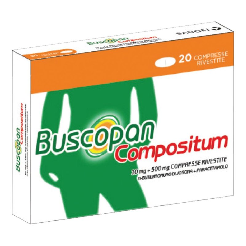 BUSCOPAN COMPOSITUM*20CPR RIV BUSCOPAN COMPOSITUM*20CPR RIV