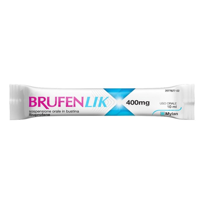 Brufenlik 400 mg Ibuprofene 20 Bustine da 10 ml