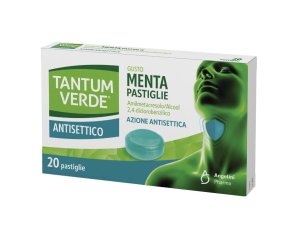  Tantum Verde Antisettico 20 Pastiglie Gusto Menta