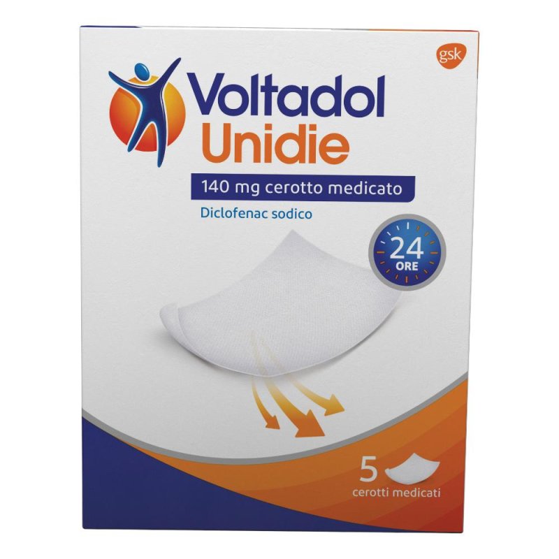 Voltadol Unidie Cerotti Antinfiammatori 24 ore 5 Cerotti