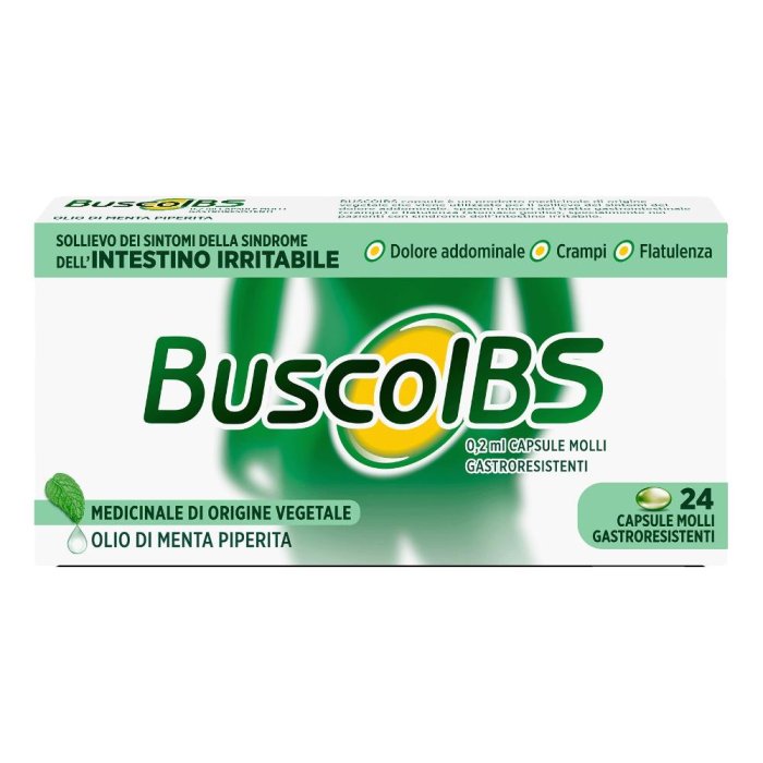 BuscoIBS Disturbi Intestino Irritabile 24 capsule molli
