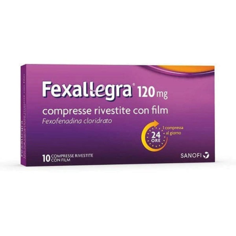 FEXALLEGRA 10CPR RIV 120MG FEXALLEGRA 10CPR RIV 120MG