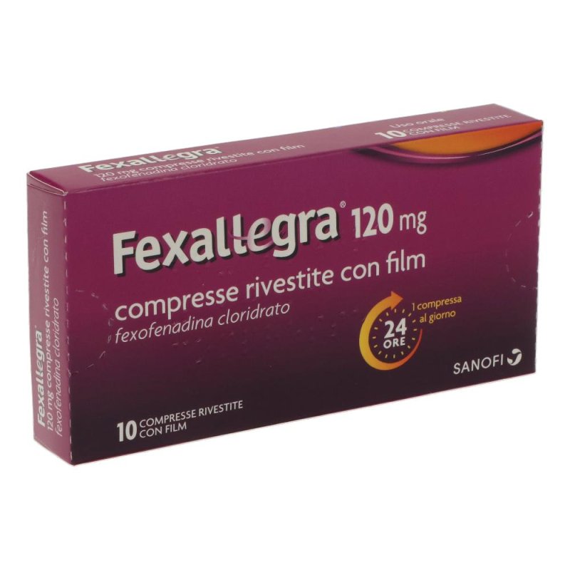 FEXALLEGRA 10CPR RIV 120MG FEXALLEGRA 10CPR RIV 120MG