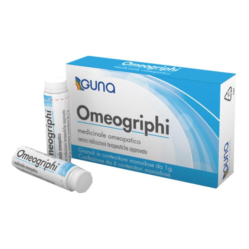 Omeogriphi Guna 6 contenitori monodose da 1 g Omeogriphi Guna 6 contenitori monodose da 1 g
