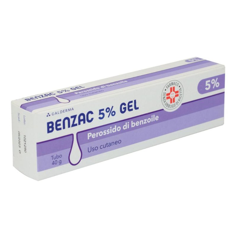 BENZAC GEL 40G 5% BENZAC GEL 40G 5%
