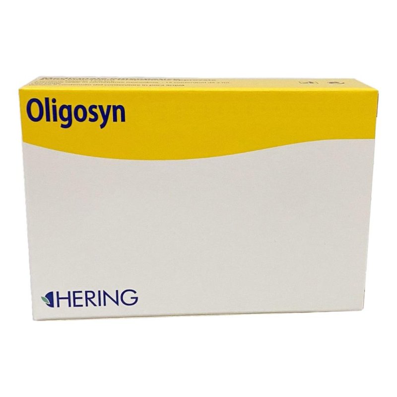 Oligosyn oro rame argento 15 contenitori 2 ml - oligoelementi in soluzione orale