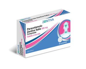 Paracetamolo 500 milligrammi 30 compresse analgesico e antipiretico per il trattamento di dolore e febbre